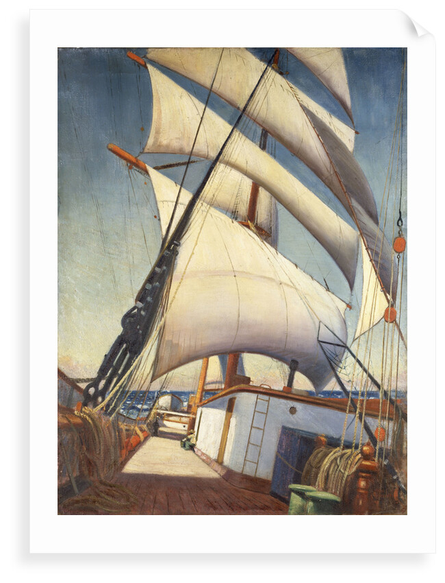 The deck of the 'Birkdale' by John Everett