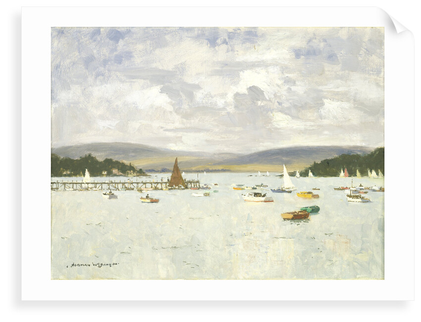 Poole harbour, Dorset by Norman Wilkinson