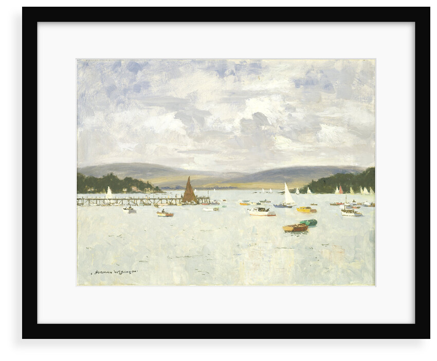 Poole harbour, Dorset by Norman Wilkinson