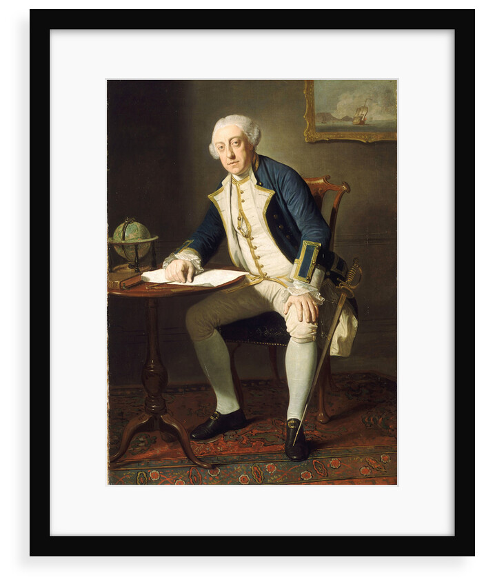 Captain Philip Affleck (1726-99) by Edward Penny