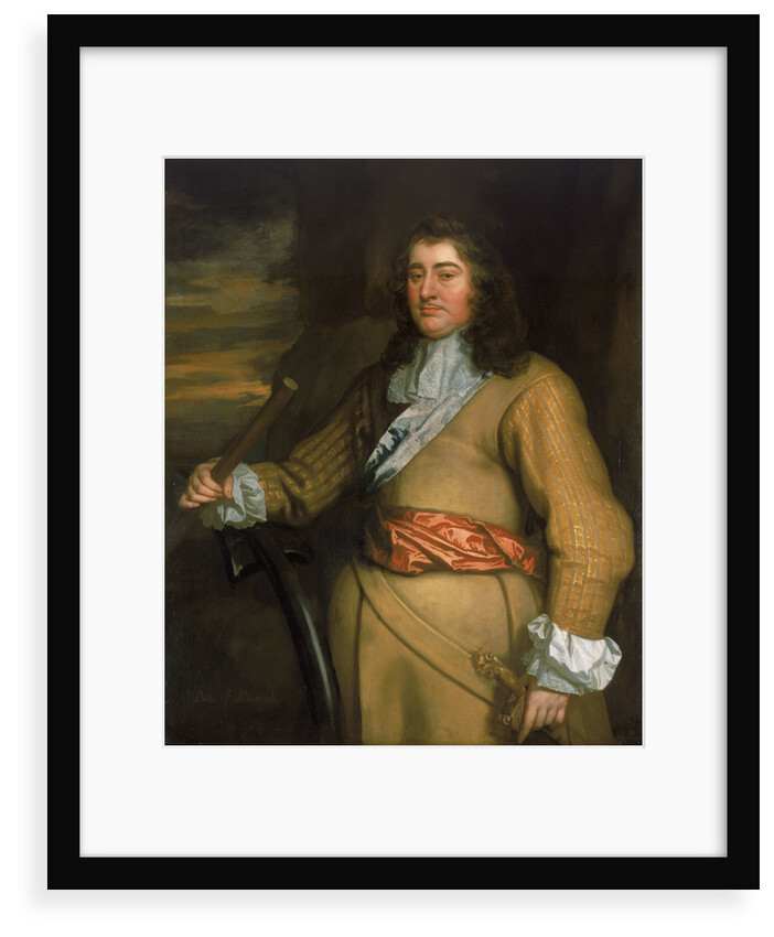 Flagmen of Lowestoft: George Monck, 1st Duke of Albemarle (1608-1670) by Peter Lely