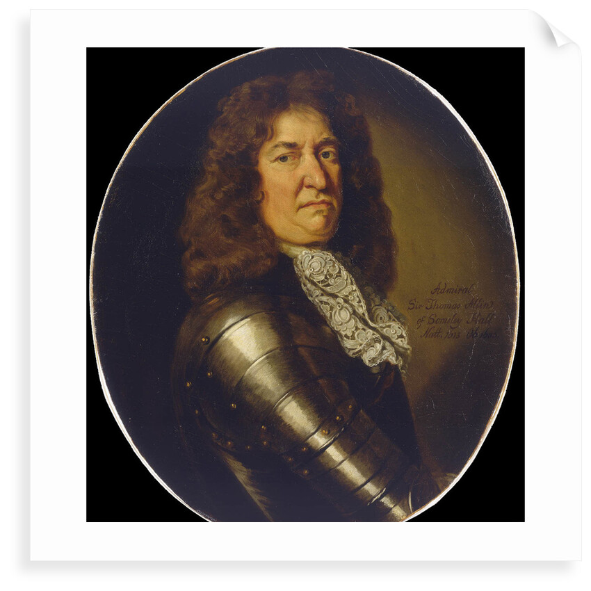 Admiral Sir Thomas Allin (1612-1685) by Godfrey Kneller