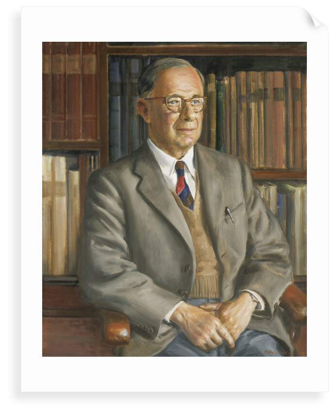Dr Roger Charles Anderson (1883-1976), naval historian by Bernard Hailstone