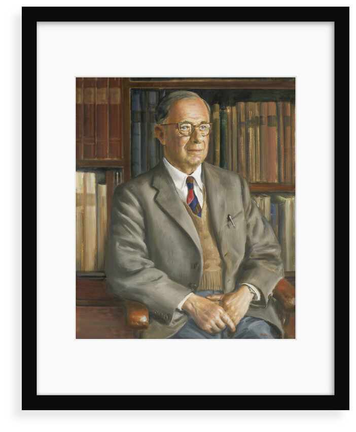 Dr Roger Charles Anderson (1883-1976), naval historian by Bernard Hailstone