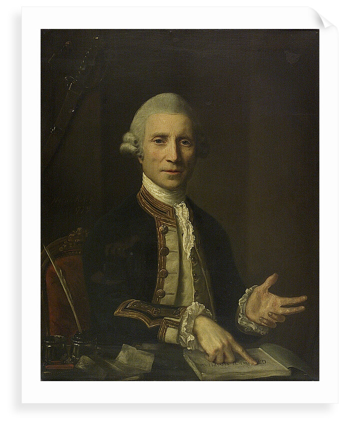 Captain Thomas Baillie (d.1802) by Nathaniel Hone the Elder