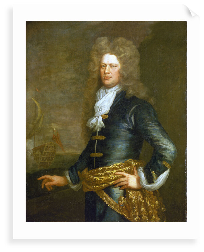 Admiral Sir John Balchen (1670-1744) by Jonathan Richardson