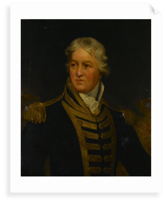Admiral Charles Middleton, later Lord Barham (1726-1813) by Isaac Pocock