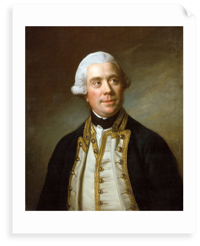 Captain the Honourable Samuel Barrington (1729-1800) by Nathaniel Dance