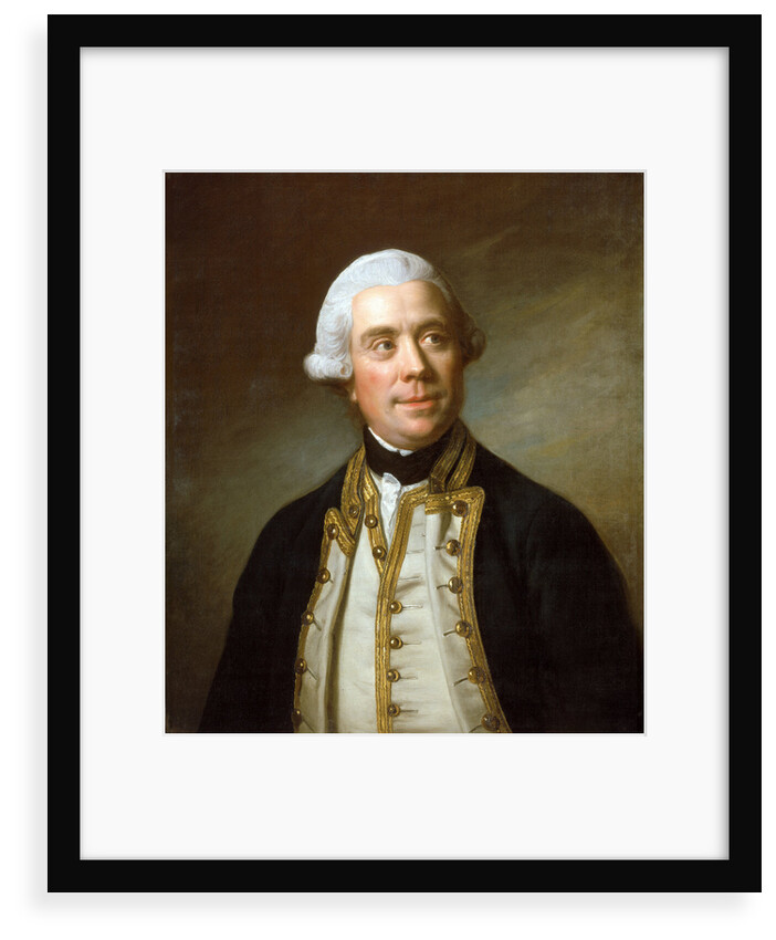 Captain the Honourable Samuel Barrington (1729-1800) by Nathaniel Dance