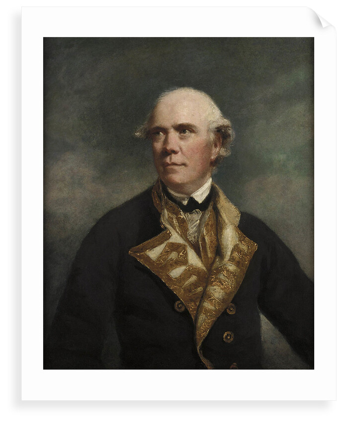 Captain the Honourable Samuel Barrington (1729-1800) by Joshua Reynolds
