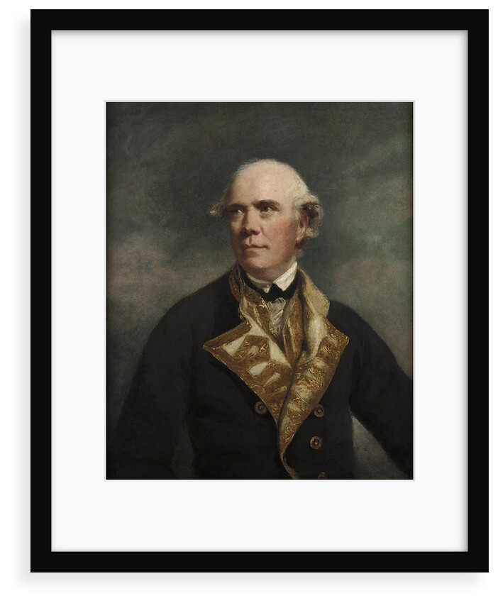 Captain the Honourable Samuel Barrington (1729-1800) by Joshua Reynolds