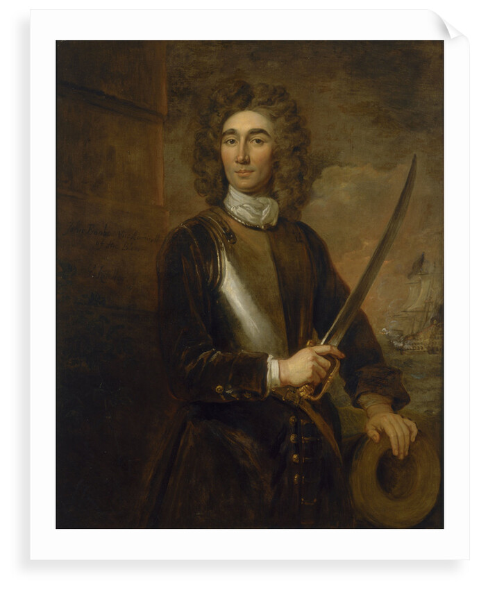 Vice-Admiral John Benbow (1653-1702) by Godfrey Kneller