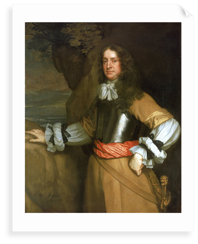 Flagmen of Lowestoft: Vice-Admiral Sir William Berkeley (1639-66) by Peter Lely