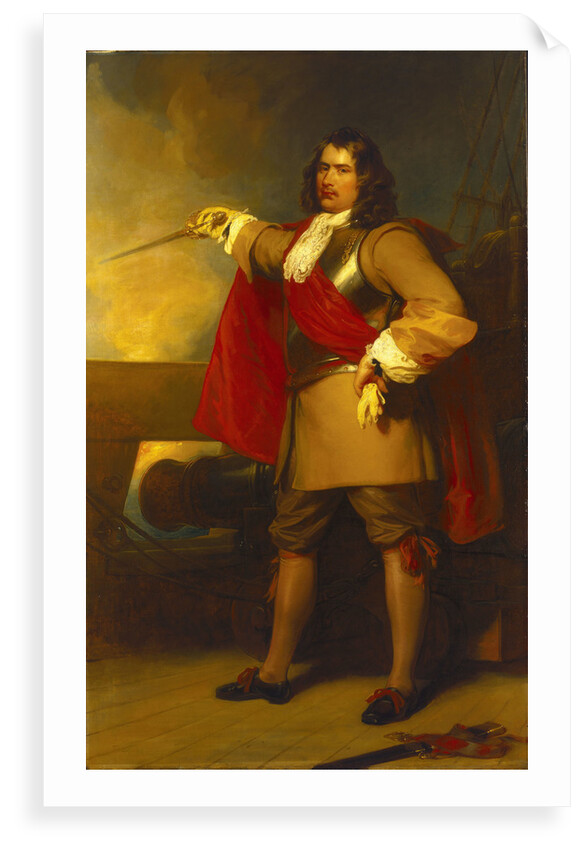Robert Blake, General at Sea (1599-1657) by Henry Perronet Briggs