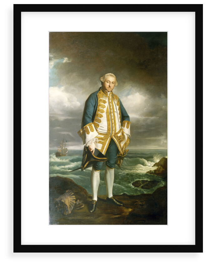 Admiral Edward Boscawen (1711-1761) by Joshua Reynolds