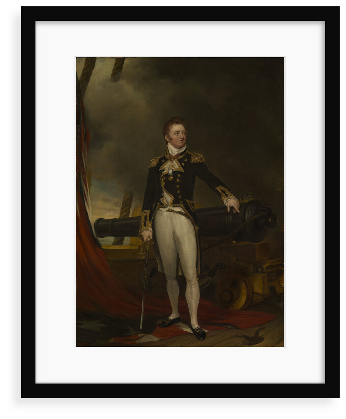 Captain Sir Philip Bowes Vere de Broke 1776-1841 by Samuel Lane