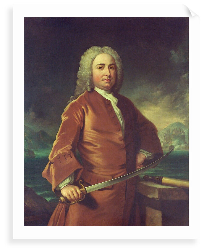 Commodore Charles Brown, (1678/9-1753) by British School