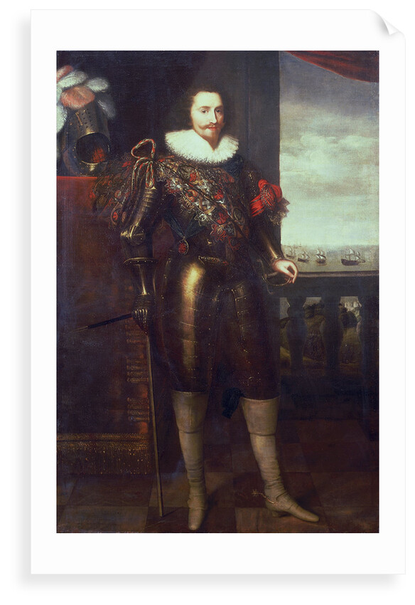 George Villiers, 1st Duke of Buckingham (1592-1628) by Daniel Mytens the Elder