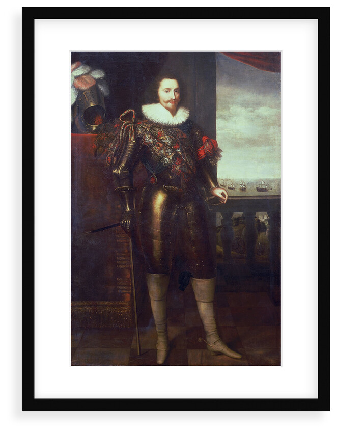 George Villiers, 1st Duke of Buckingham (1592-1628) by Daniel Mytens the Elder