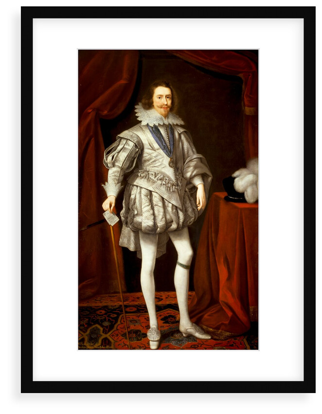 George Villiers, 1st Duke of Buckingham (1592-1628) by Daniel Mytens the Elder