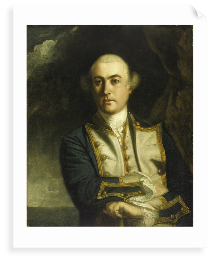 Captain The Honourable John Byron (1723-1786) by Joshua Reynolds