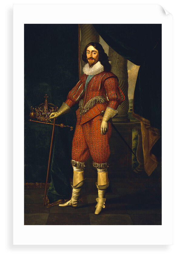 Charles I (1600-1649) by Daniel Mytens the Elder