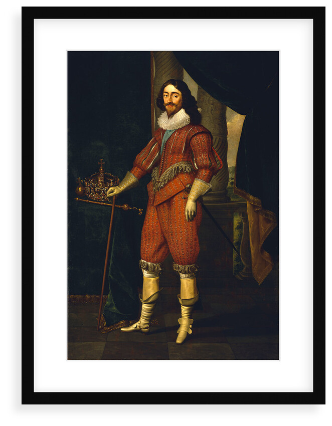 Charles I (1600-1649) by Daniel Mytens the Elder