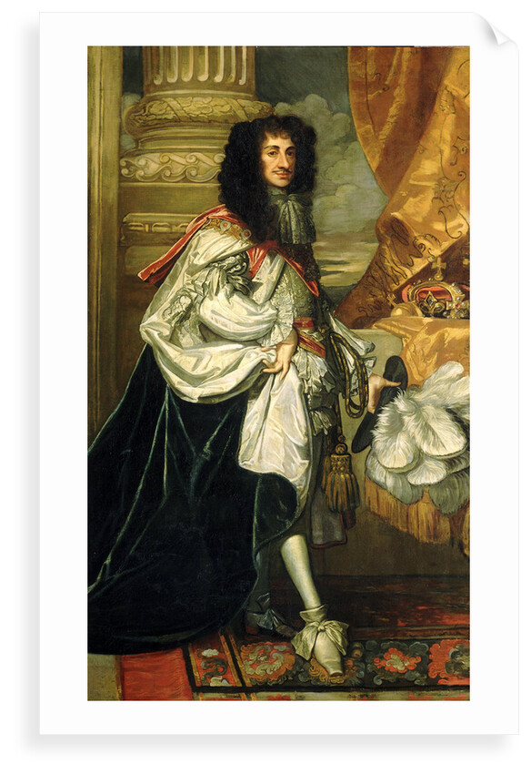 Charles II (1630-1685) by Peter Lely