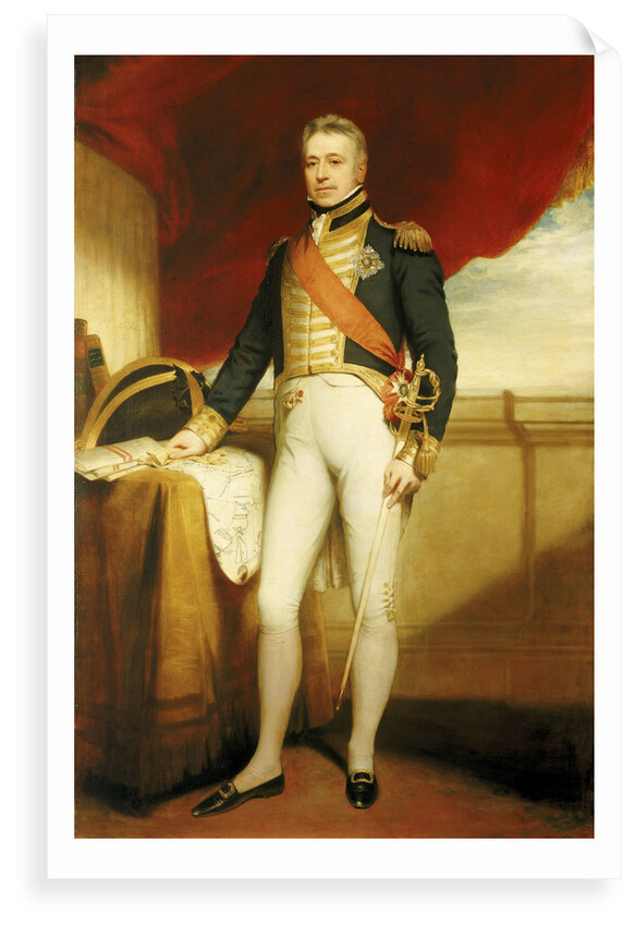 Admiral of the Fleet Sir George Cockburn (1772-1853) by William Beechey