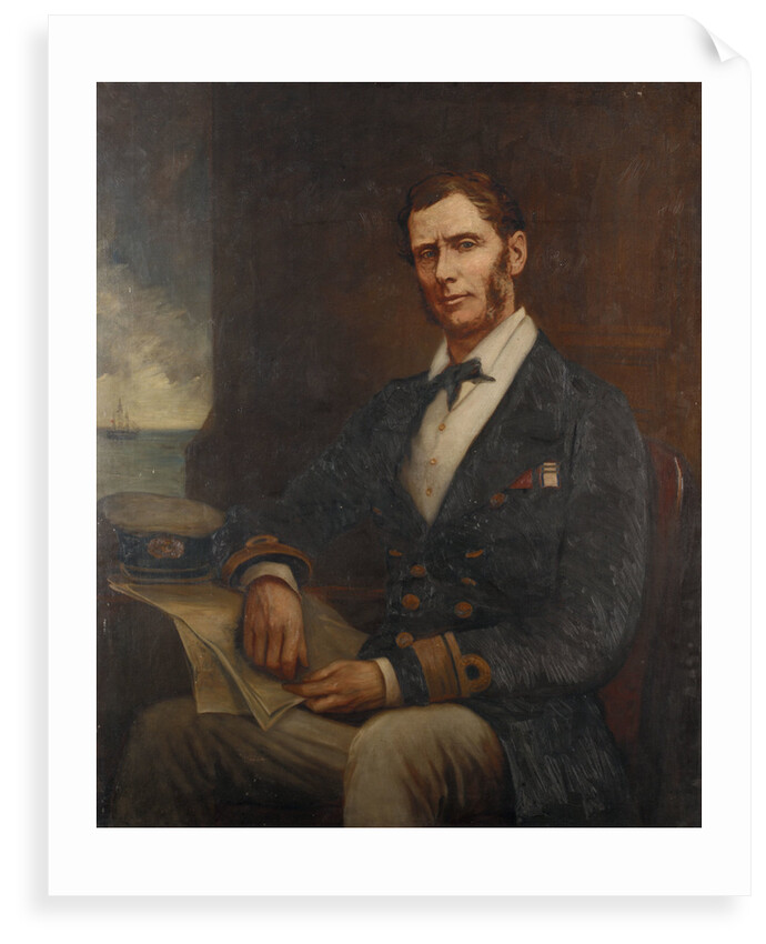 Rear-Admiral Sir Henry John Codrington (1808-1877) by Cato Lowes Dickinson