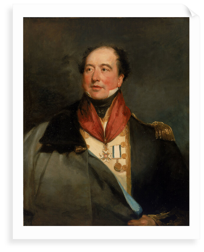 Captain Sir Christopher Cole (1770-1836) by Margaret Sarah Carpenter