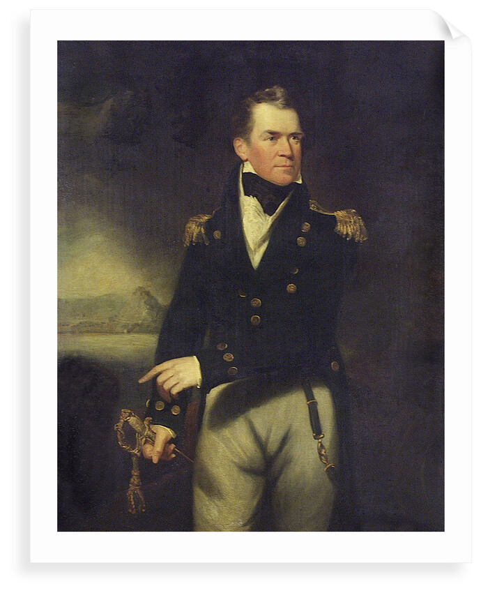 Captain Sir George Ralph Collier (1774-1824) by William Beechey