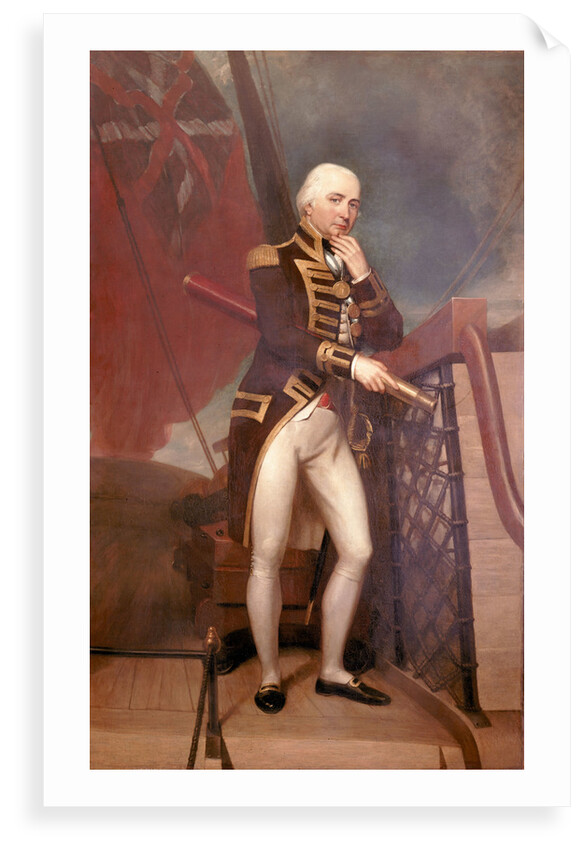 Rear-Admiral Cuthbert Collingwood (1748-1810) by Henry Howard
