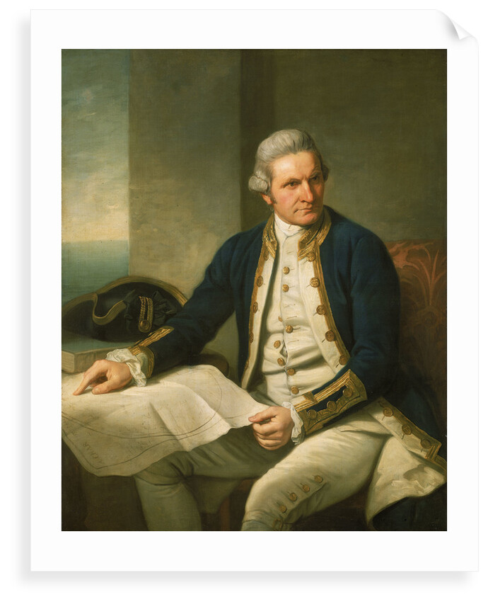 Captain James Cook (1728-1779) by Nathaniel Dance