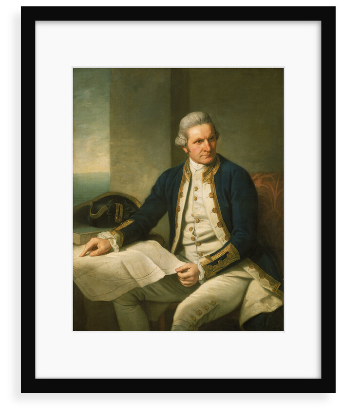 Captain James Cook (1728-1779) by Nathaniel Dance