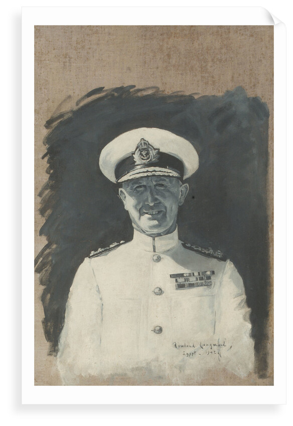 Admiral Andrew Brown Cunningham (1883-1963) by Rowland John Robb Langmaid