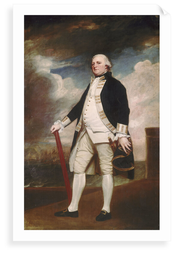 Vice-Admiral George Darby (circa 1720-1790) by George Romney