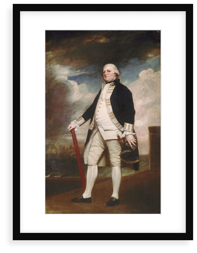 Vice-Admiral George Darby (circa 1720-1790) by George Romney