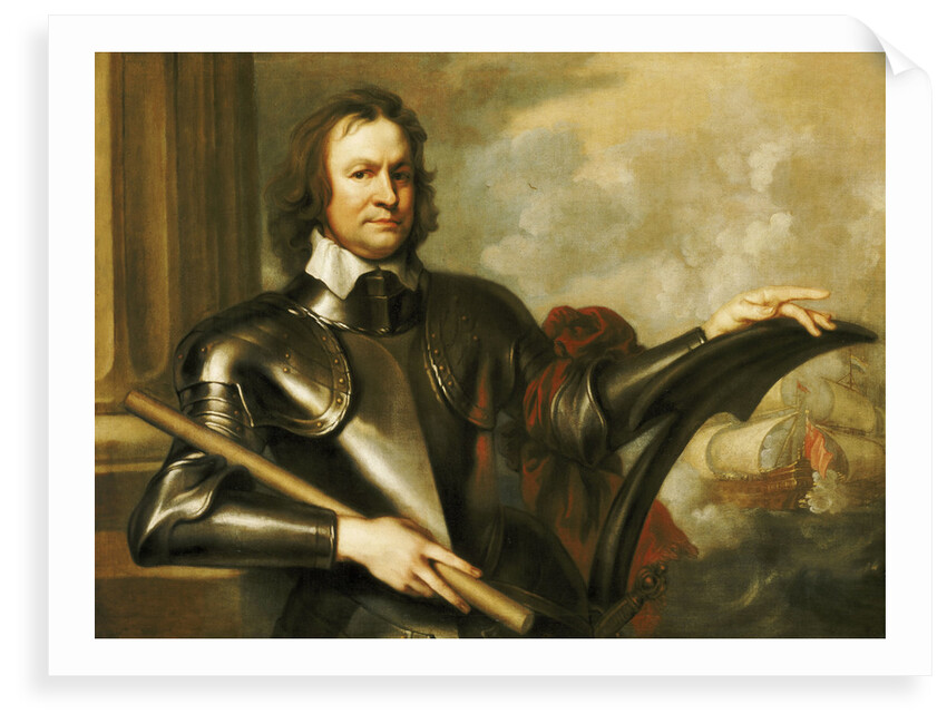 Richard Deane, General at Sea (1610-1653) by Robert Walker