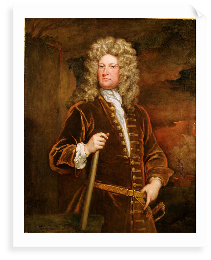 Sir Thomas Dilkes (1667-1707) by Godfrey Kneller