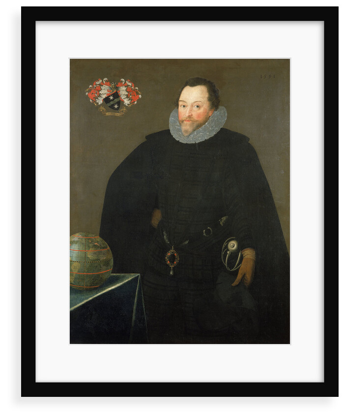 Sir Francis Drake (1540-1596) by Marcus Gheeraerts the Younger