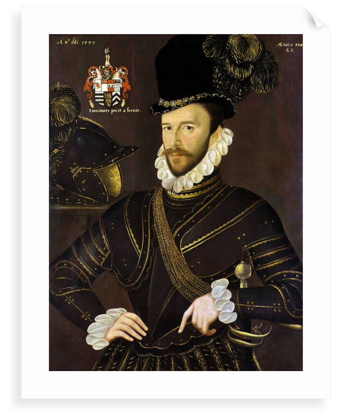 Richard Drake (1535-1603) by George Gower