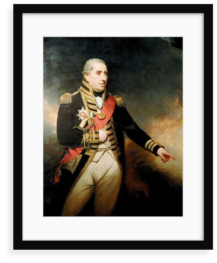 Admiral Sir John Thomas Duckworth (1748-1817) by William Beechey