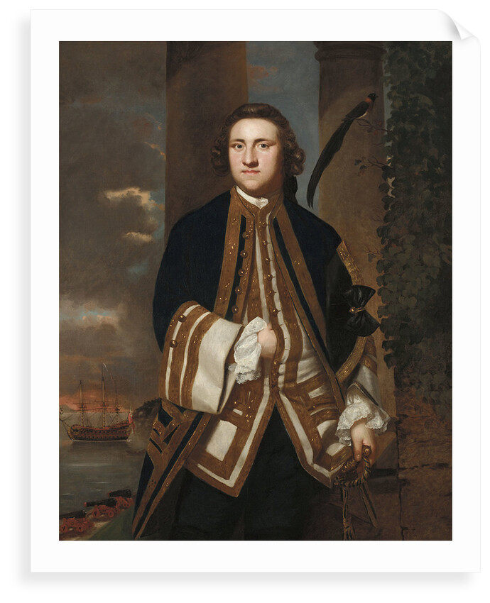 Captain George Edgecumbe (1720-1795) by Joshua Reynolds