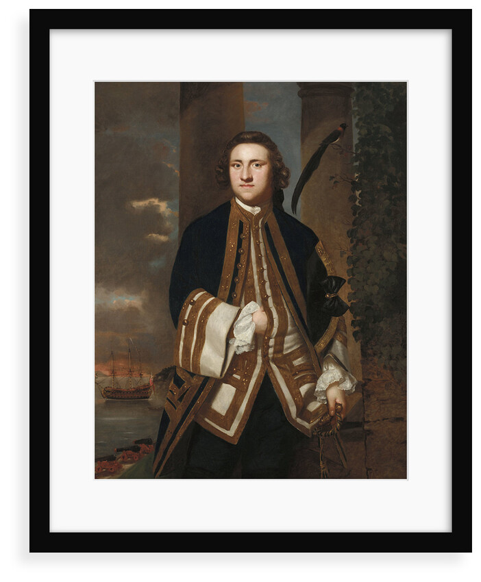 Captain George Edgecumbe (1720-1795) by Joshua Reynolds