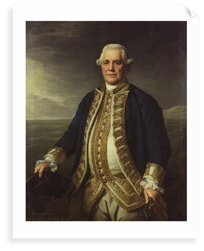 Admiral Richard Edwards (1715-1795) by Nathaniel Dance