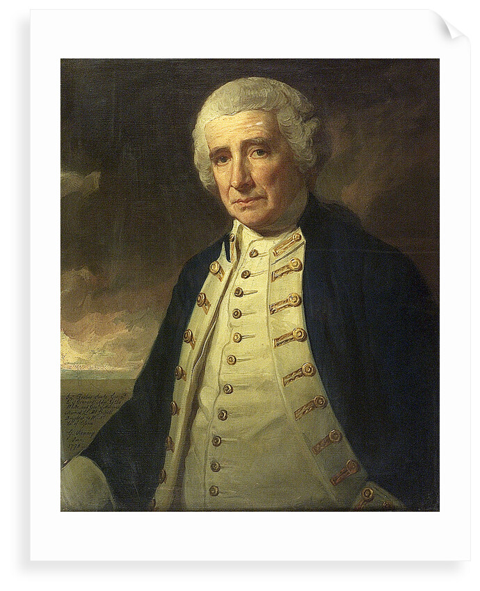 Admiral John Forbes (1714-1796) by George Romney