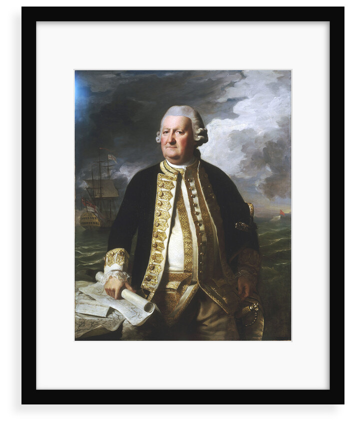 Admiral Clark Gayton (1720-87) by John Singleton Copley