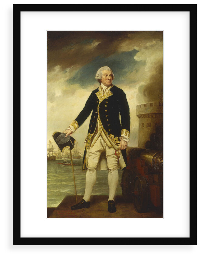 Admiral Sir Francis Geary (1709/10-1796) by George Romney