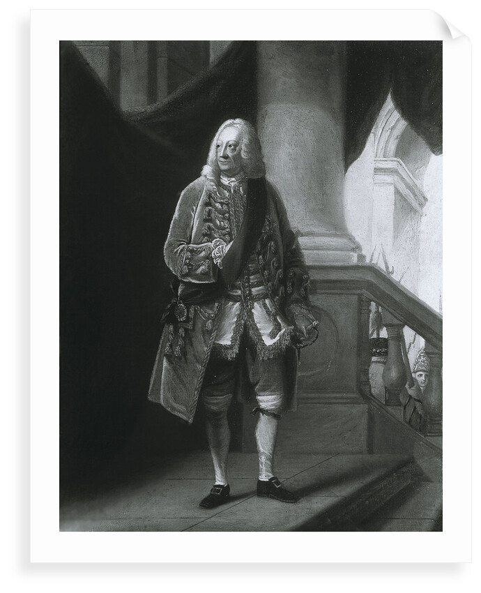 George II (1683-1760) by Robert Edge Pine